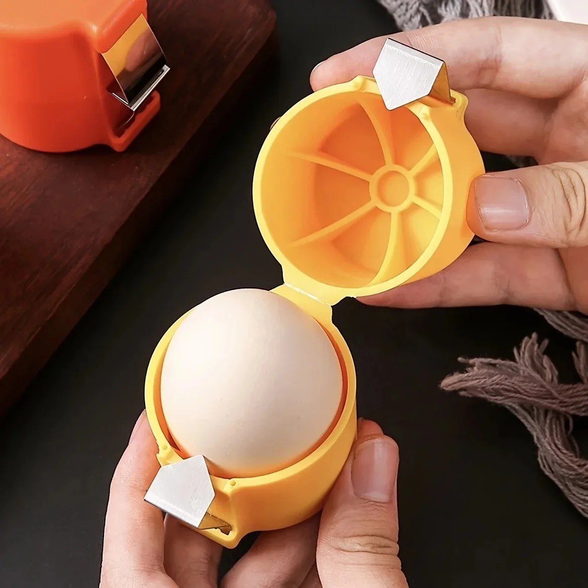 Egg Separator Tool - Pemisah & Pengupas Telur - Pemisah